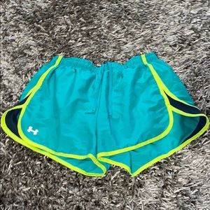 Under armour running shorts